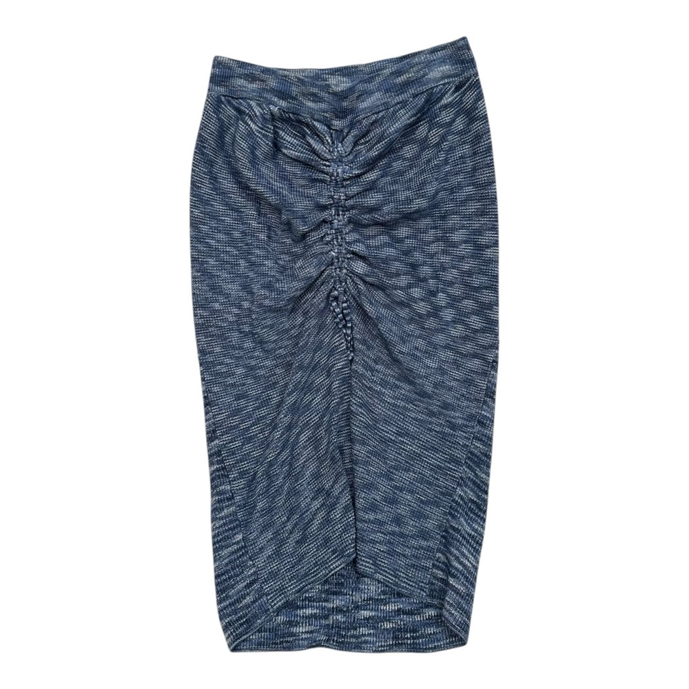 Vici Blue Knit Bodycon Pencil Skirt - Size XS